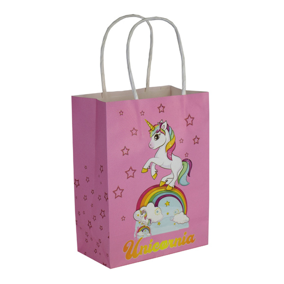 Unicornia Other - Unicorn Party Favor Candy Gift Paper Bags, 60 PCS